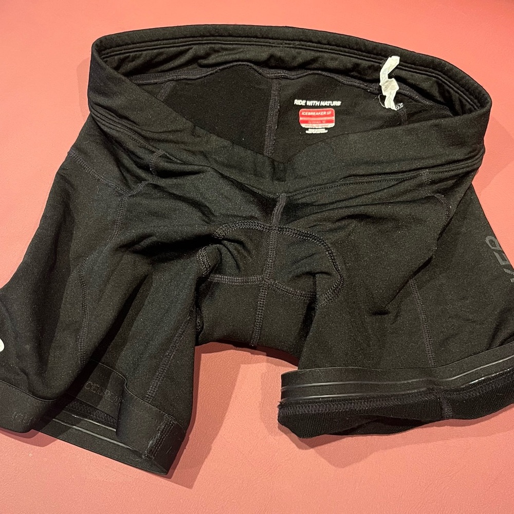 Icebreaker GT padded women’s cycling shorts size M